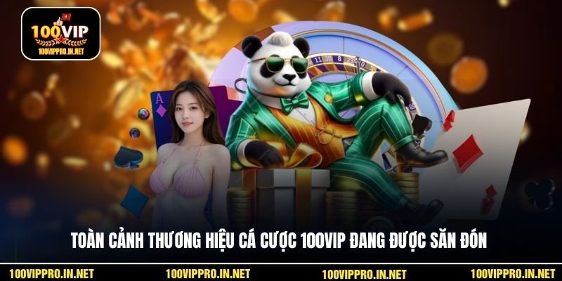 Toàn cảnh thương hiệu cá cược 100VIP đang được săn đón